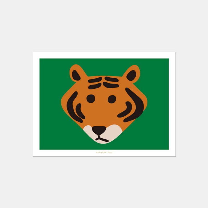 Postkarte - Meet Tiger